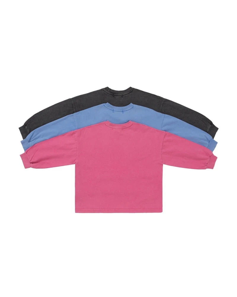 Our - Korean Children Fashion - #minifashionista - Garment Washed Tee - 6