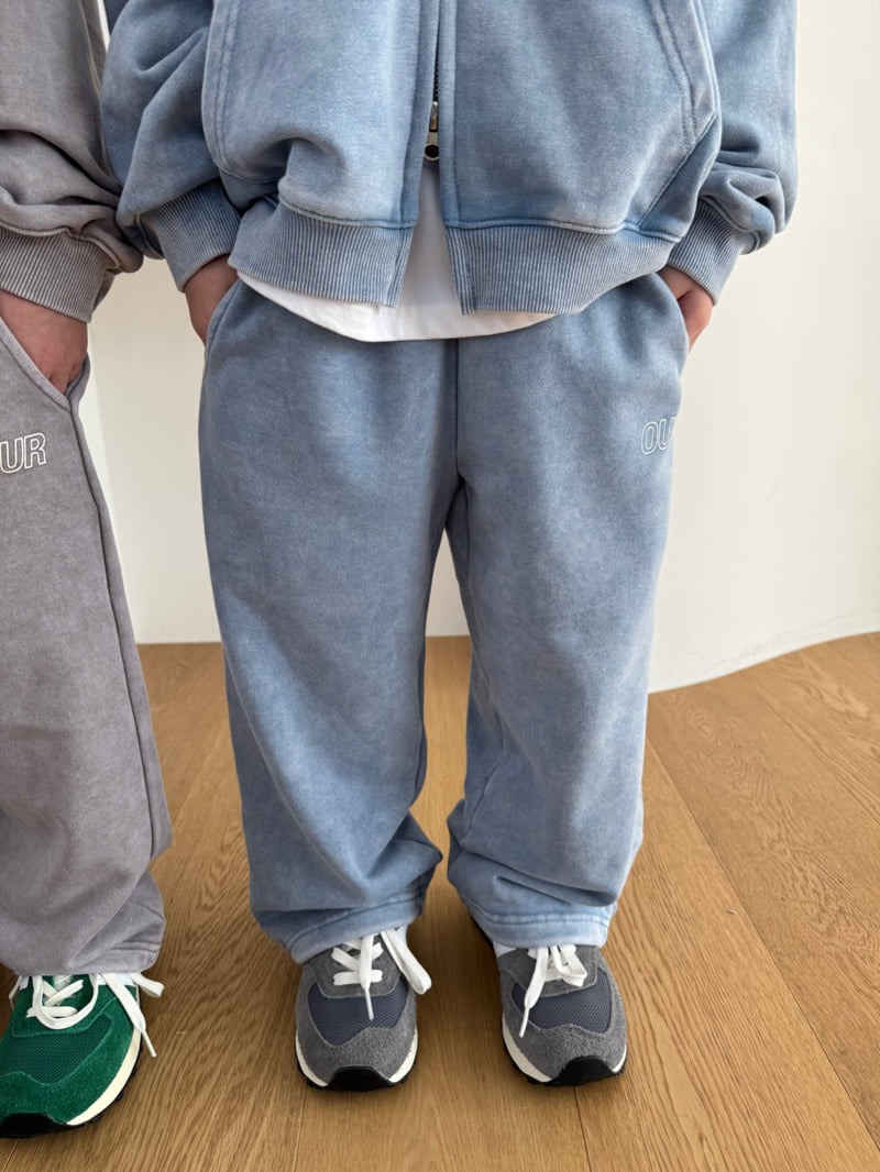 Our - Korean Children Fashion - #prettylittlegirls - Washed Grain Pants - 8