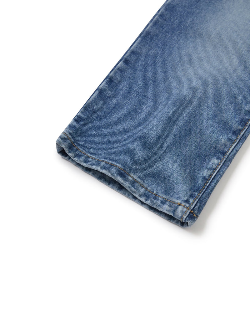 Our - Korean Children Fashion - #prettylittlegirls - Youth Wide Denim Pants - 5