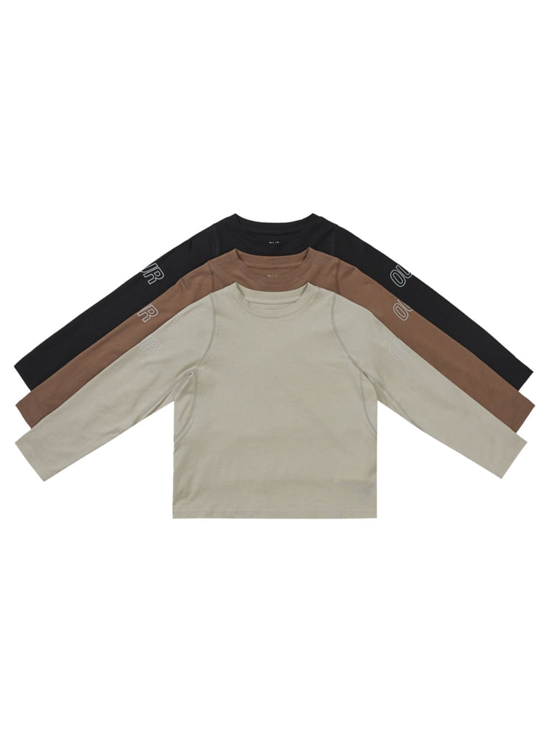 Our - Korean Children Fashion - #prettylittlegirls - Run Logo Tee