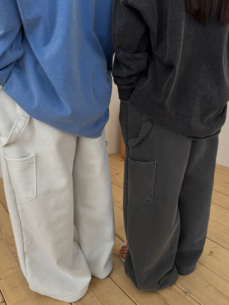 Our - Korean Children Fashion - #stylishchildhood - Garment-Dyed Carpenter Pants - 12