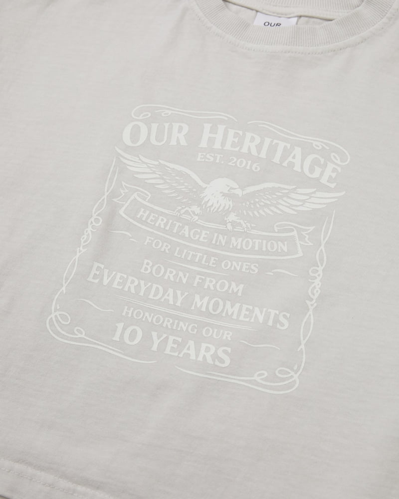 Our - Korean Children Fashion - #todddlerfashion - Heritage Garment-Dyed Tee - 5