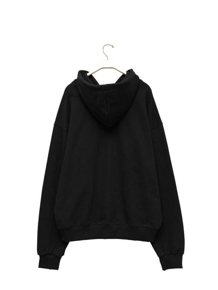 Paper Moon - Korean Women Fashion - #momslook - Classic Oversized Two Way Zipped Up Hoodie - 10