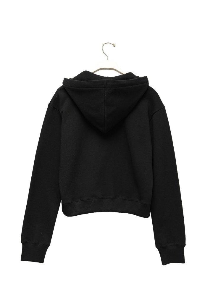 Paper Moon - Korean Women Fashion - #momslook - Classic Slim Fit Two Way Zipped Up Hoodie - 6