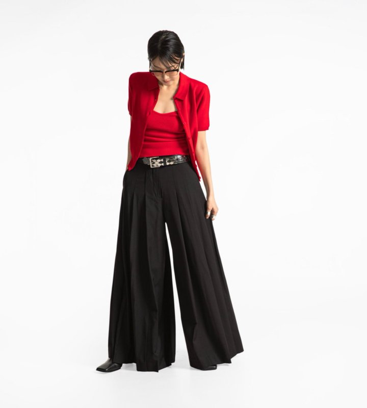 Paper Moon - Korean Women Fashion - #womensfashion - Volume Bust Tube Knit Top - 4