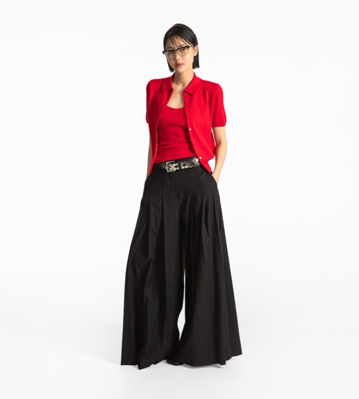 Paper Moon - Korean Women Fashion - #momslook - Volume Bust Tube Knit Top - 6