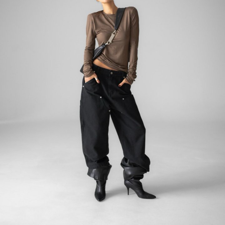 Paper Moon - Korean Women Fashion - #momslook - Classic Slim Fit Tencel Crew Neck Top - 3