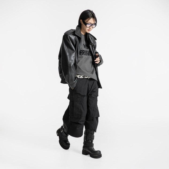 Paper Moon - Korean Women Fashion - #womensfashion - Vintage Cut-Off Bermuda Pants - 4
