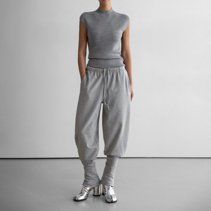 Paper Moon - Korean Women Fashion - #momslook - Classic Wholegarment Sleeveless Knit - 3