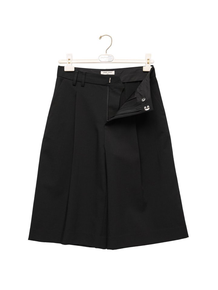 Paper Moon - Korean Women Fashion - #momslook - Classic Wide Fit Bermuda Trousers - 9