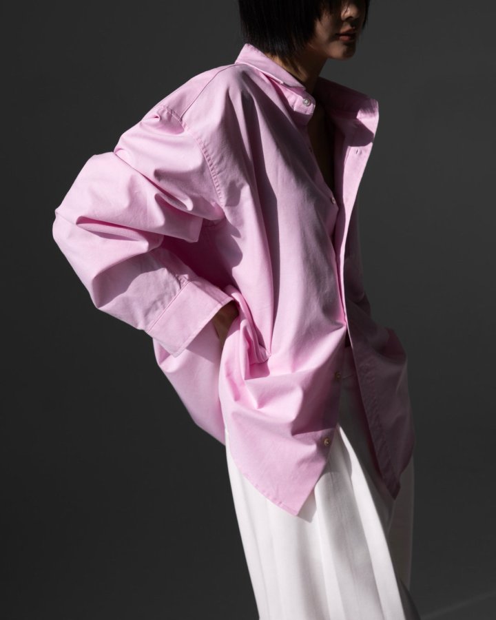 Paper Moon - Korean Women Fashion - #momslook - Classic Oxford Cotton Button Down Shirt - 5