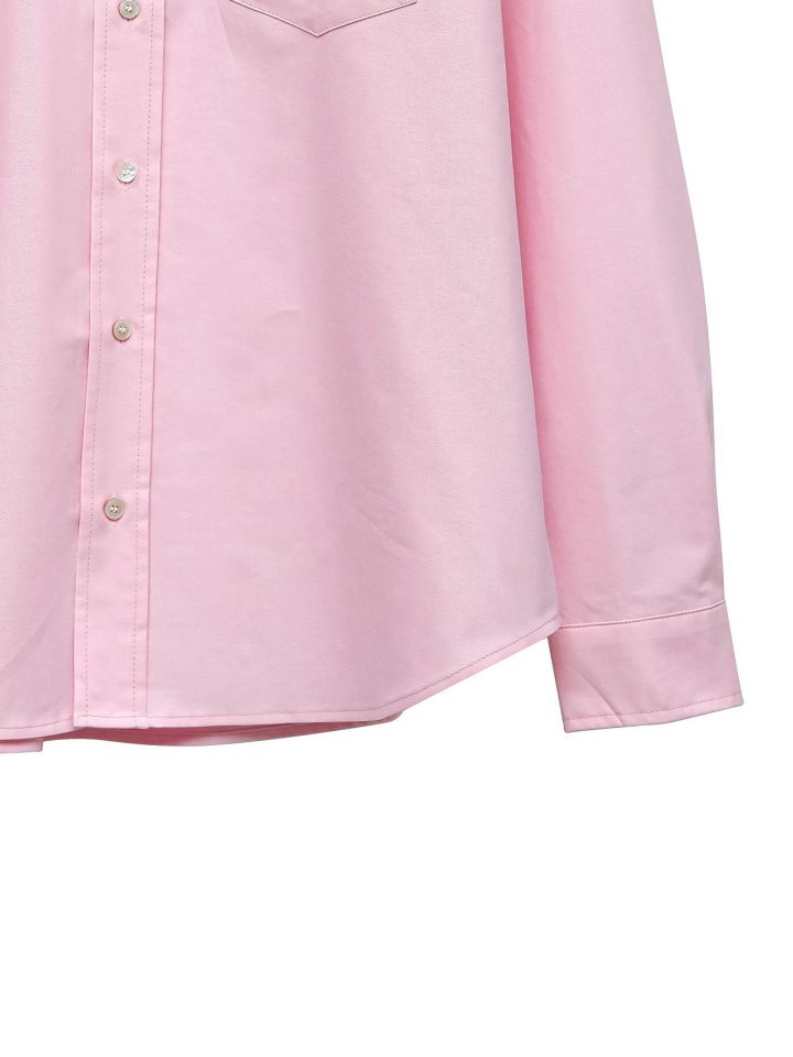 Paper Moon - Korean Women Fashion - #momslook - Classic Oxford Cotton Button Down Shirt - 9