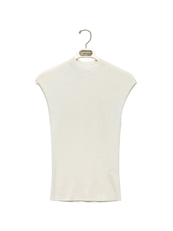Paper Moon - Korean Women Fashion - #pursuepretty - Classic Wholegarment Sleeveless Knit - 9