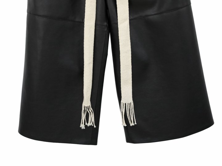 Paper Moon - Korean Women Fashion - #thatsdarling - Drawstring Wide Culottes Trousers - 11