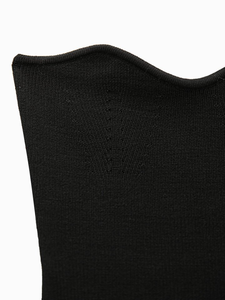 Paper Moon - Korean Women Fashion - #thatsdarling - Volume Bust Tube Knit Top - 6