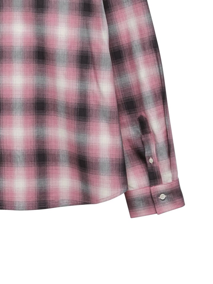 Paper Moon - Korean Women Fashion - #thatsdarling - Oversized Plaid Check Button Down Shirt - 11