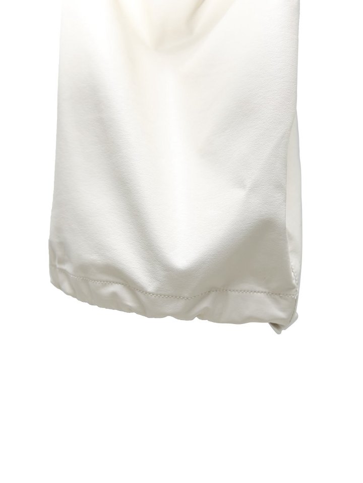 Paper Moon - Korean Women Fashion - #womensfashion - Glossy Wide Parachute Pants - 11