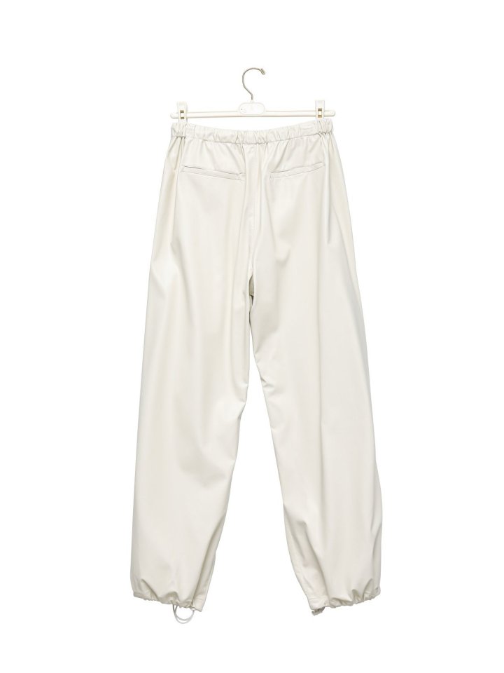 Paper Moon - Korean Women Fashion - #womensfashion - Glossy Wide Parachute Pants - 5