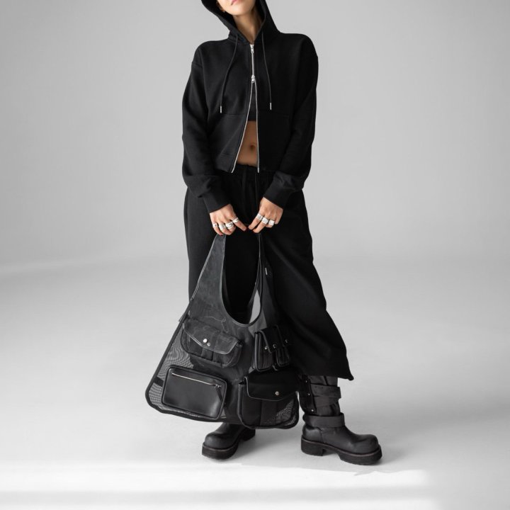 Paper Moon - Korean Women Fashion - #womensfashion - Classic Oversized Fit Two Way Sweat Pants - 6