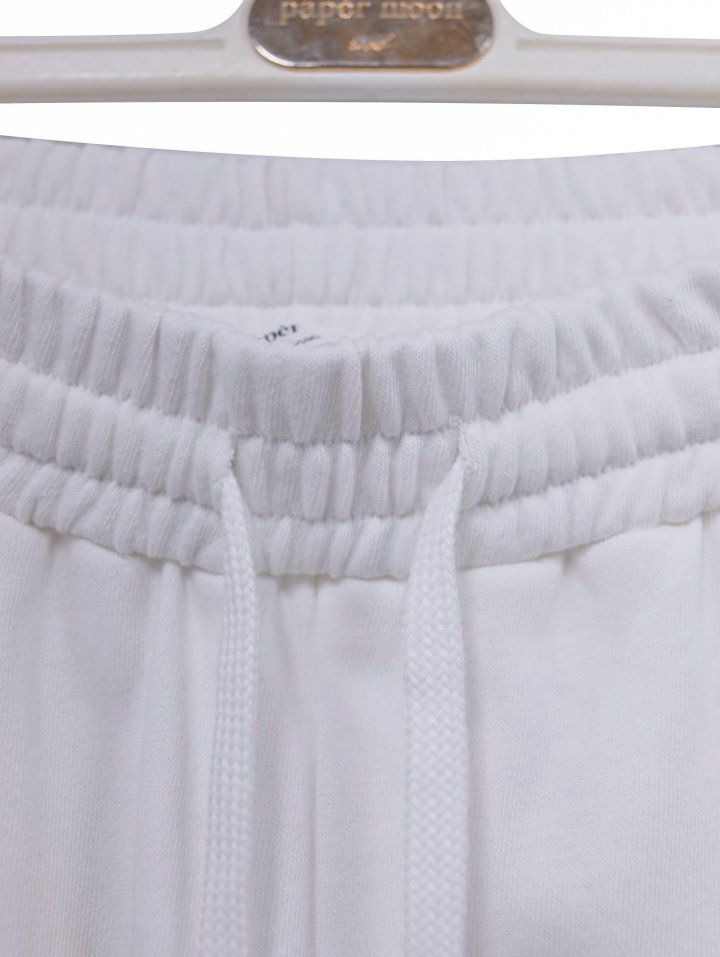 Paper Moon - Korean Women Fashion - #womensfashion - Cutted Detail Wide Sweat Trousers - 6
