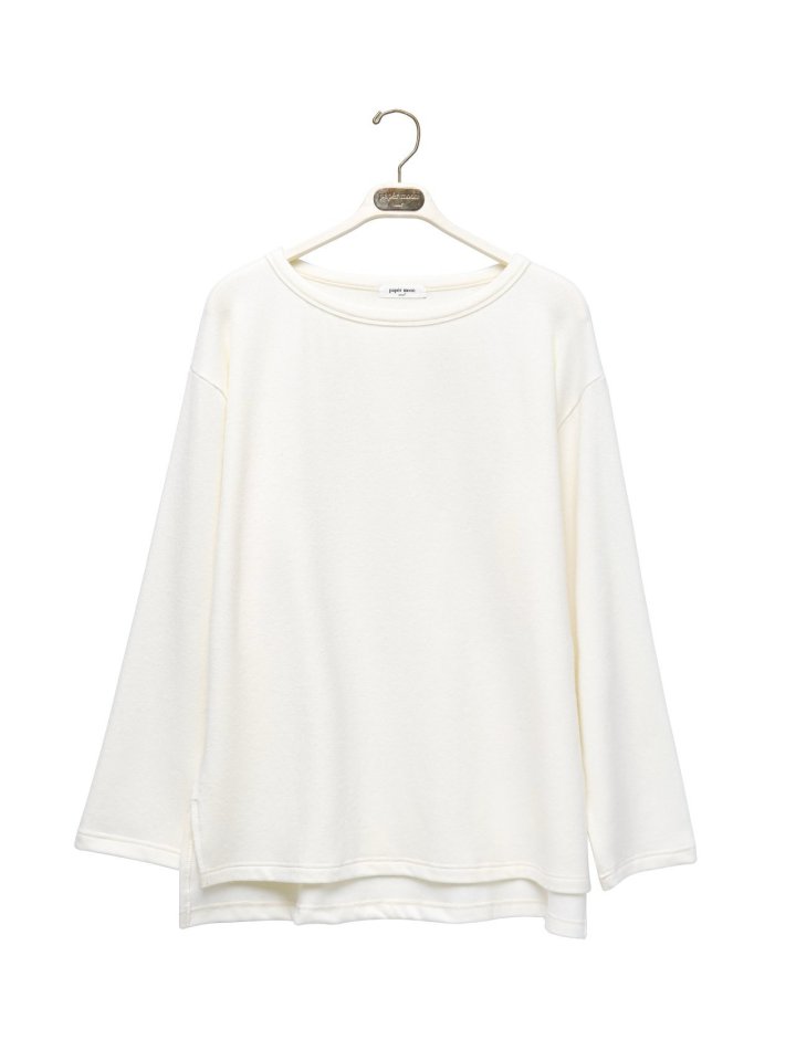 Paper Moon - Korean Women Fashion - #womensfashion - Soft Lounge Set-Up Boatneck Tee - 5