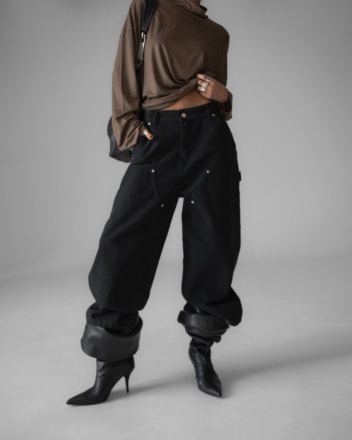 Paper Moon - Korean Women Fashion - #womensfashion - Vintage Ankle Carpenter Culottes