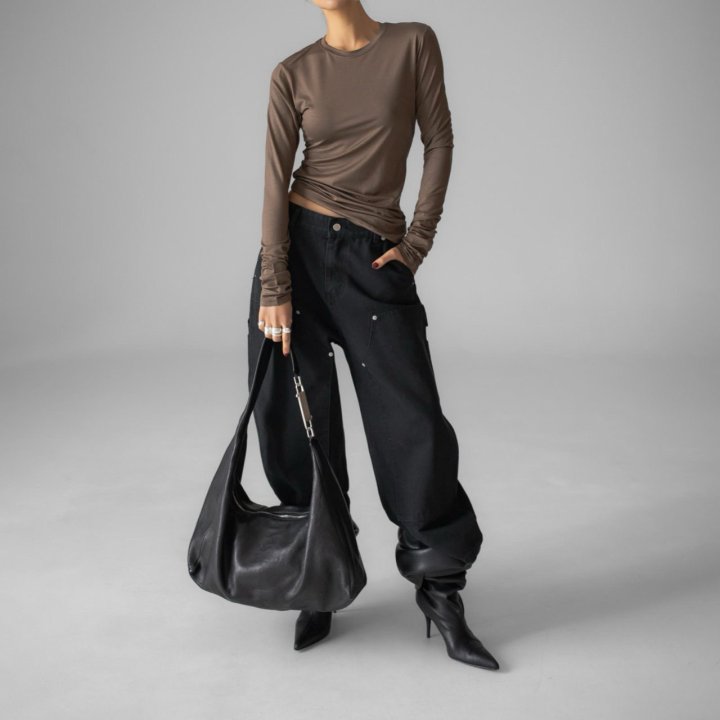 Paper Moon - Korean Women Fashion - #womensfashion - Vintage Ankle Carpenter Culottes - 5
