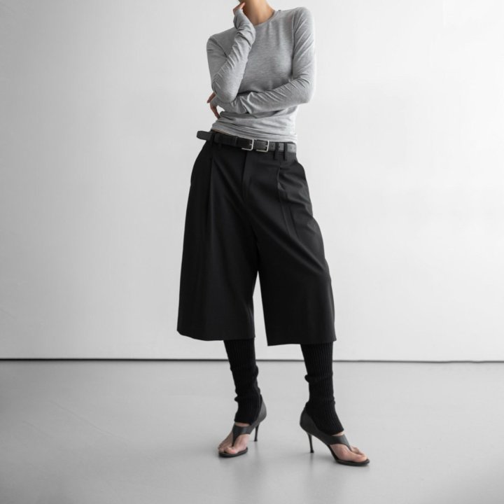 Paper Moon - Korean Women Fashion - #womensfashion - Classic Slim Fit Tencel Crew Neck Top - 7