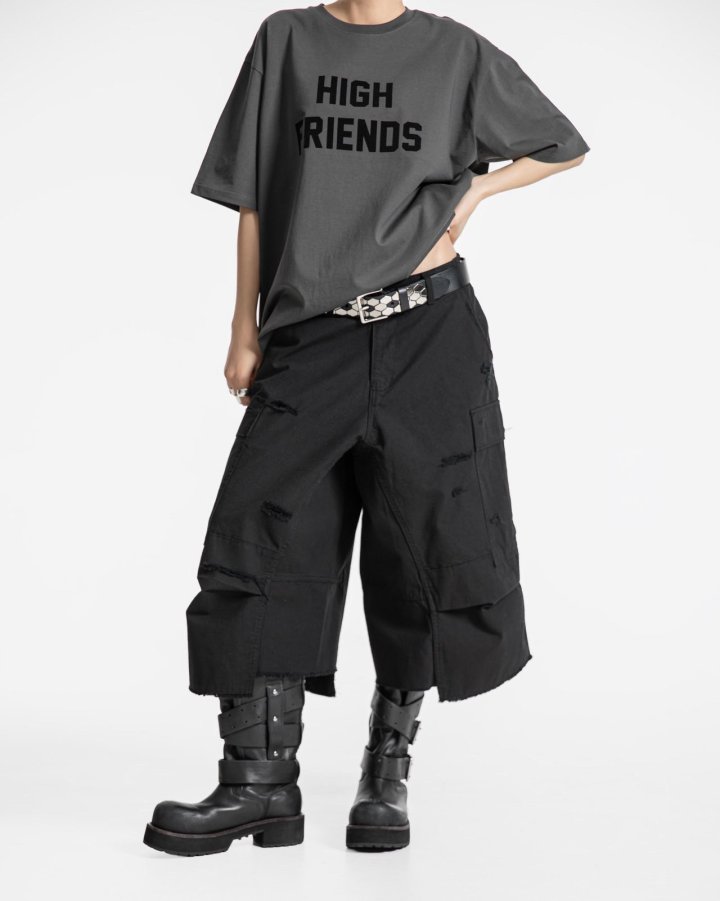 Paper Moon - Korean Women Fashion - #womensfashion - Vintage Cut-Off Bermuda Pants