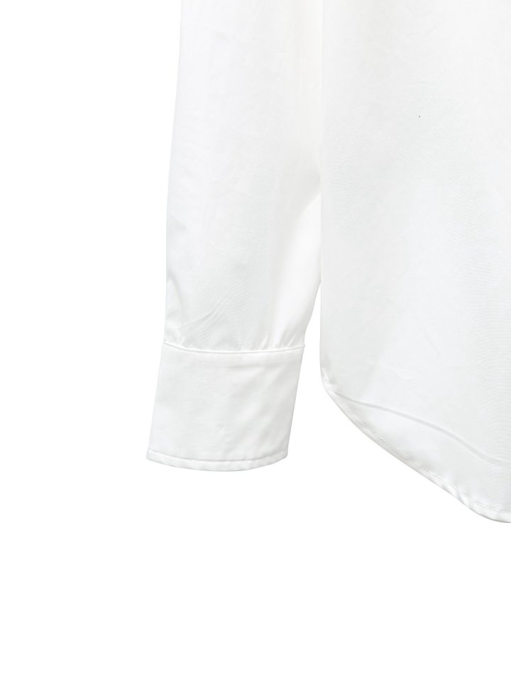Paper Moon - Korean Women Fashion - #womensfashion - Classic Premium Cotton Button Down Shirt - 9