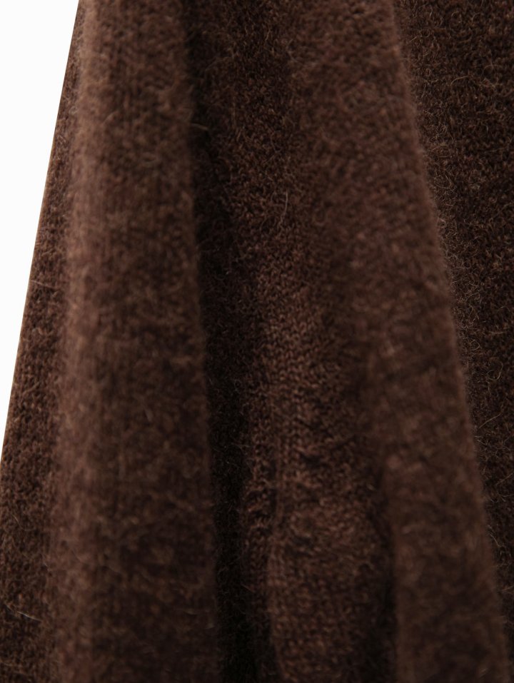 Paper Moon - Korean Women Fashion - #womensfashion - Alpaca Wool Deep V-Neck Knit Top - 10