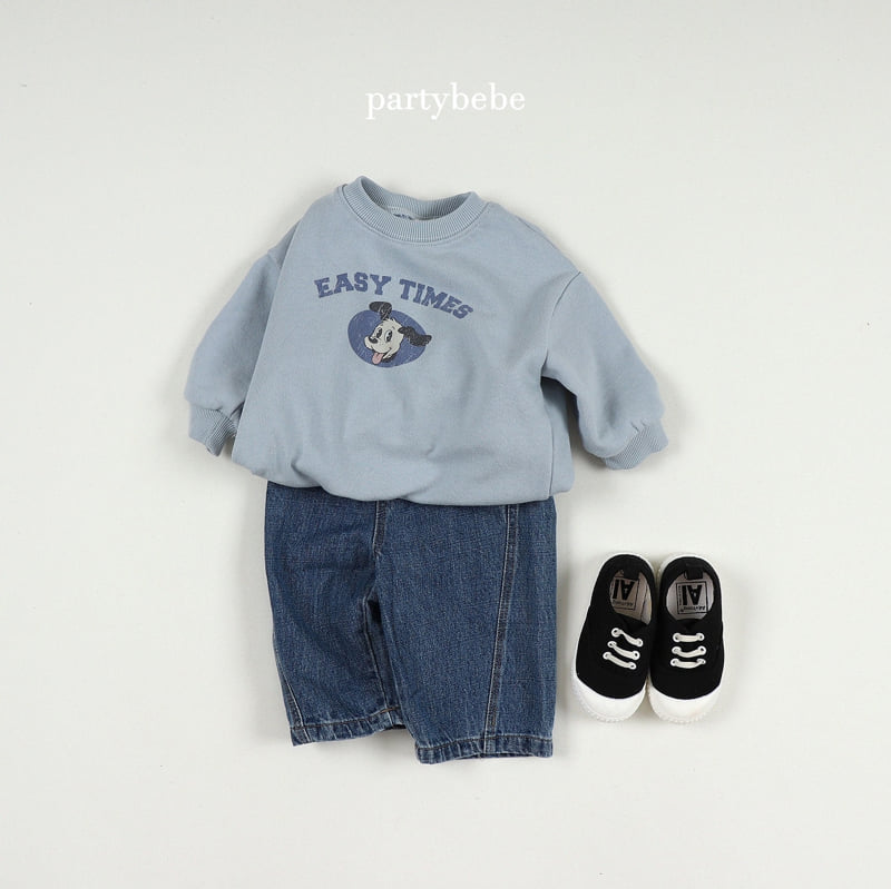 Party Kids - Korean Baby Fashion - #babyboutique - Puppy Sweatshirt - 12