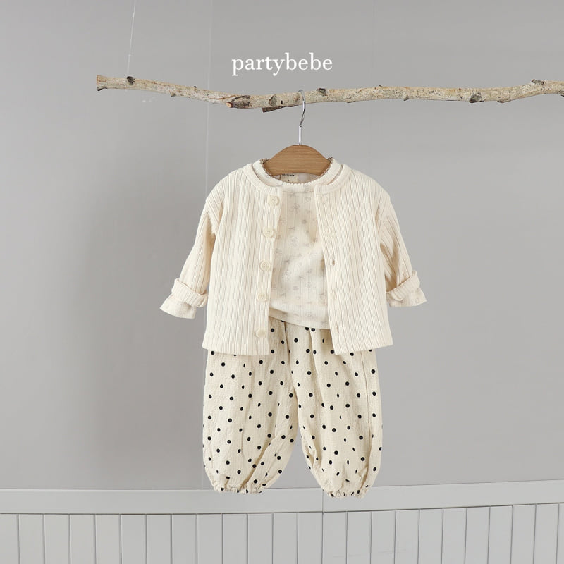 Party Kids - Korean Baby Fashion - #babyboutique - Natural Bear Tee - 11