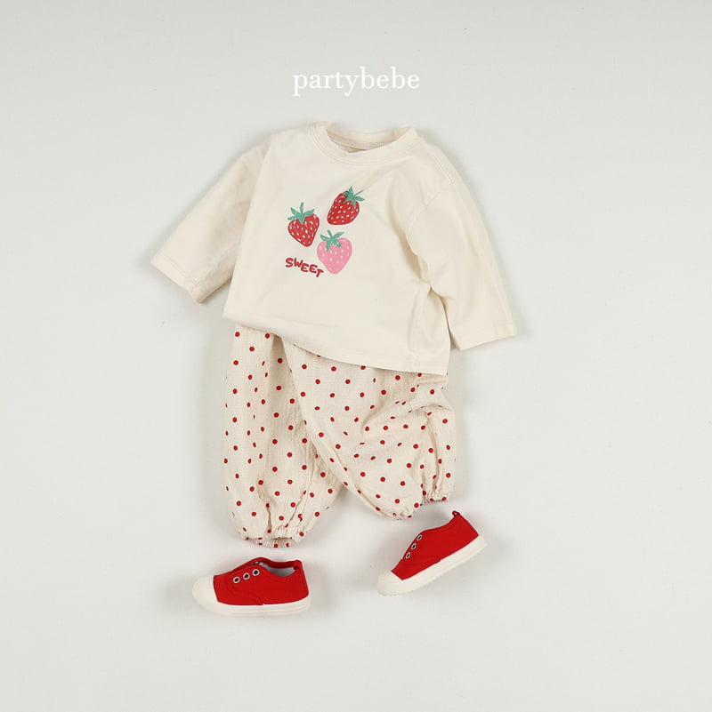 Party Kids - Korean Baby Fashion - #babyboutique - Dot Sausage Pants - 8