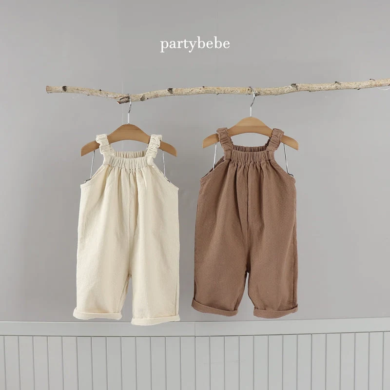 Party Kids - Korean Baby Fashion - #babyboutique - Cottage Overalls - 11