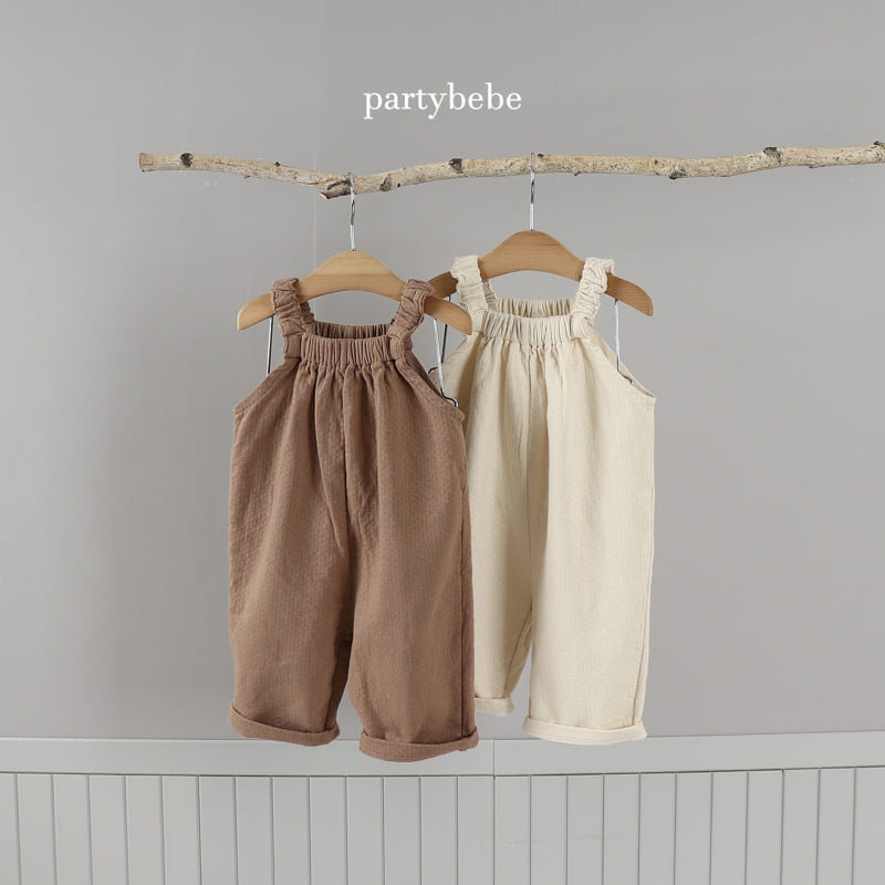 Party Kids - Korean Baby Fashion - #babyboutique - Cottage Overalls - 12