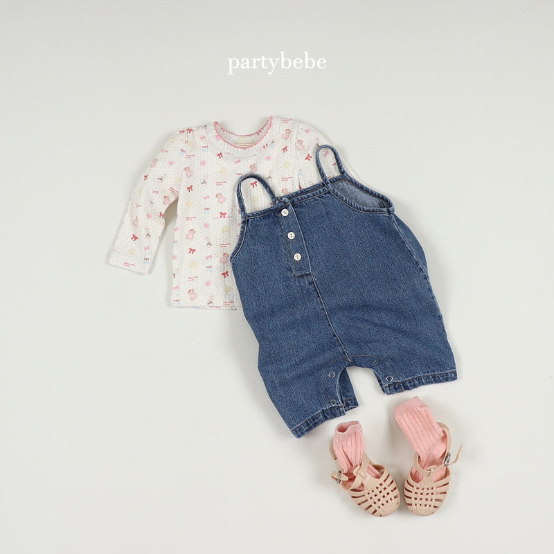 Party Kids - Korean Baby Fashion - #babyboutique - Party Bebe Overalls - 10