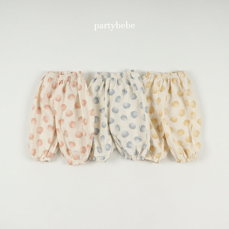 Party Kids - Korean Baby Fashion - #babyboutique - Peach Sausage Pants - 6
