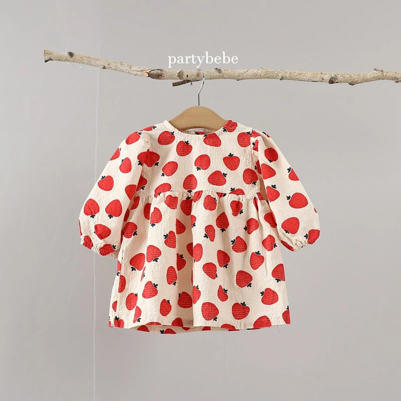 Party Kids - Korean Baby Fashion - #babyboutiqueclothing - Vintage Berry One-piece - 6