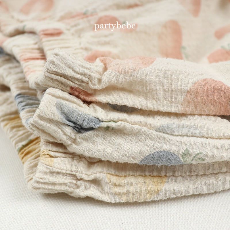 Party Kids - Korean Baby Fashion - #babyboutiqueclothing - Peach Sausage Pants - 8
