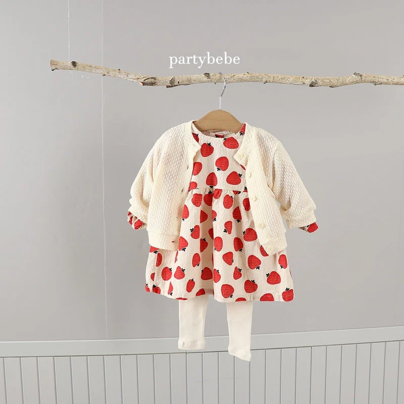 Party Kids - Korean Baby Fashion - #babyclothing - Vintage Berry One-piece - 7