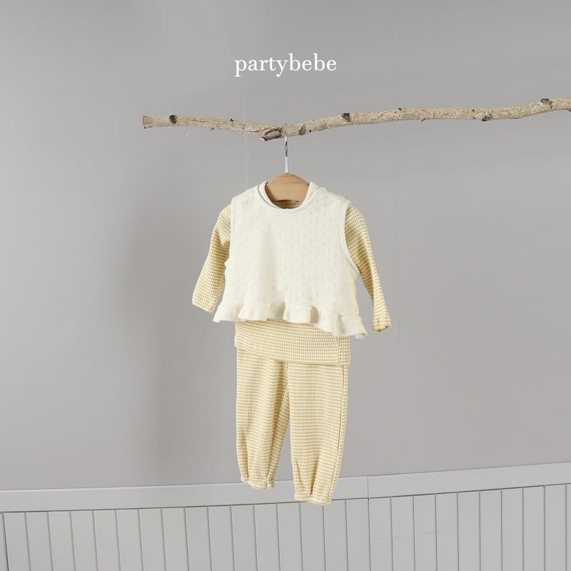Party Kids - Korean Baby Fashion - #babyfashion - Chewy Cookie Tee - 9