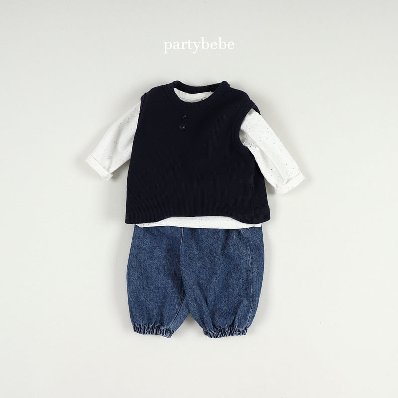 Party Kids - Korean Baby Fashion - #babyfashion - Gelato Vest - 9