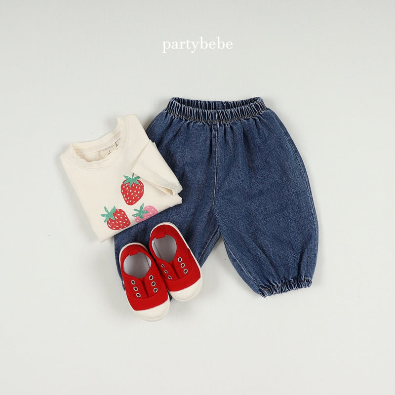 Party Kids - Korean Baby Fashion - #babyfever - Strawberry Splash Tee - 8