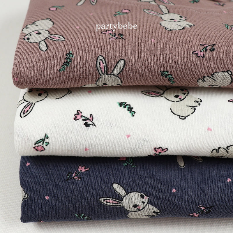 Party Kids - Korean Baby Fashion - #babyfever - Rabbit Tee - 6