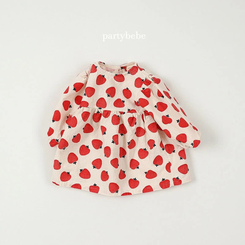 Party Kids - Korean Baby Fashion - #babyfever - Vintage Berry One-piece - 9