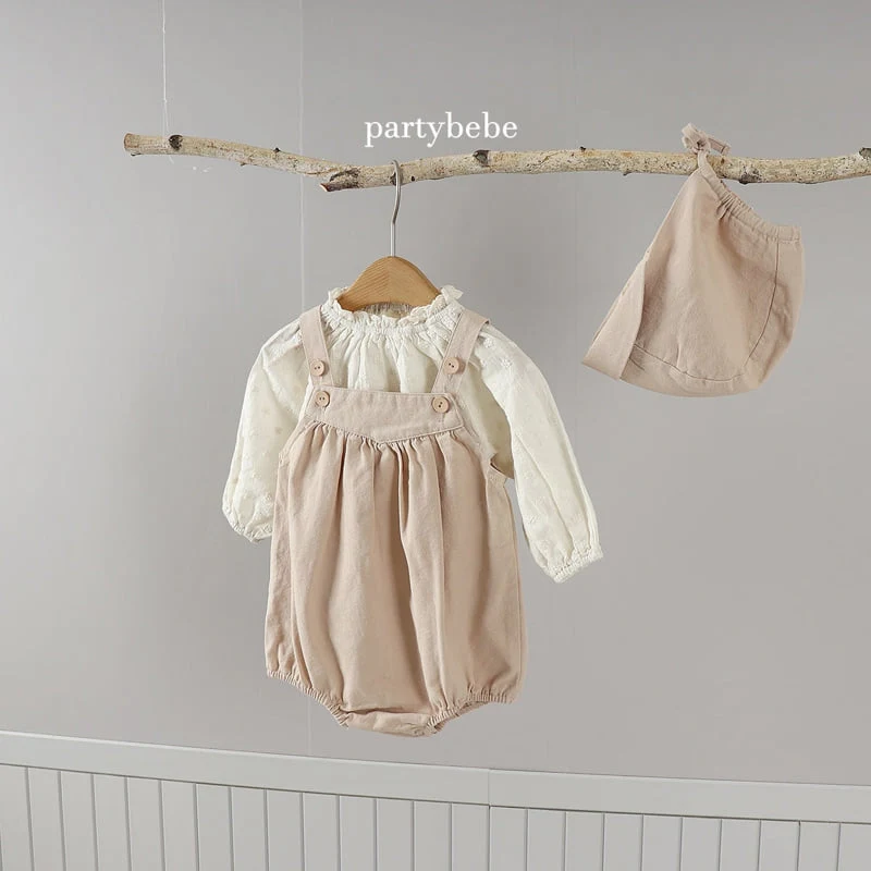 Party Kids - Korean Baby Fashion - #babyfever - Archer Suit Set (with Bonnet) - 7