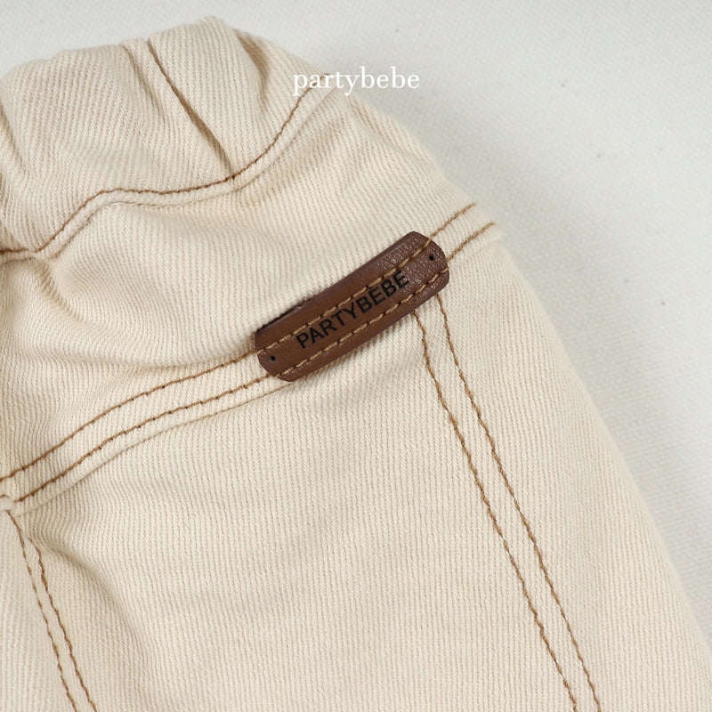 Party Kids - Korean Baby Fashion - #babygirlfashion - Stitch Pants - 6