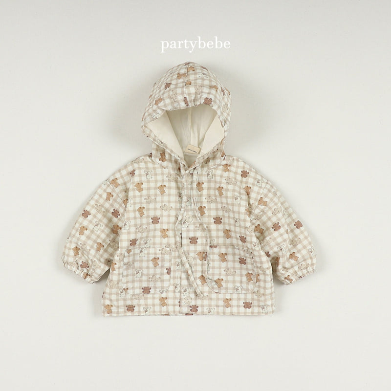Party Kids - Korean Baby Fashion - #babylifestyle - Bear Jumper