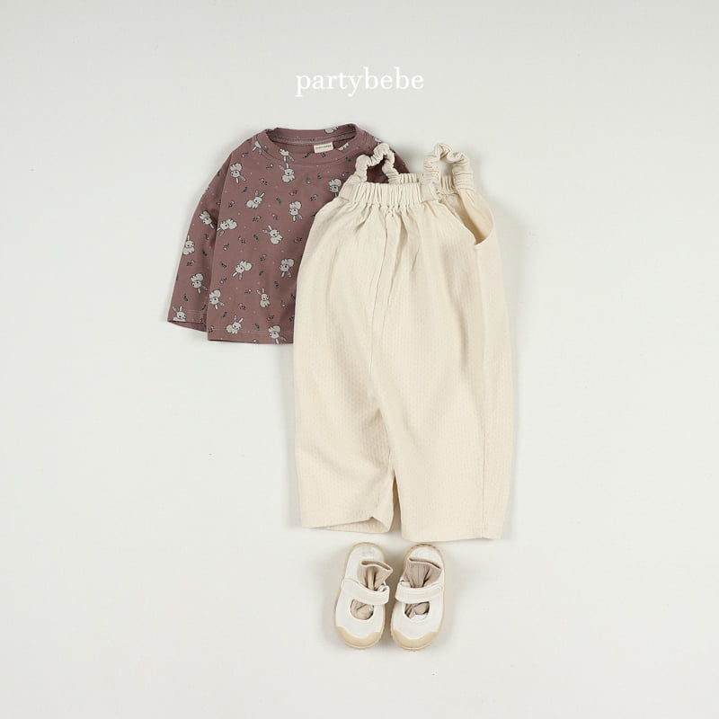 Party Kids - Korean Baby Fashion - #babylifestyle - Rabbit Tee - 8